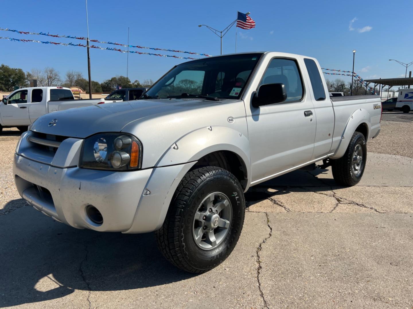 2004 Silver /Gray Nissan Frontier XE (1N6ED26T24C) with an V6 engine, Automatic transmission, located at 4520 Airline Hwy, Baton Rouge, LA, 70805, (225) 357-1497, 30.509325, -91.145432 - 2004 Nissan Frontier XE V6 Gas, 160K Miles, Power Windows & Locks Spray, Paint Chip On Drivers ExCab & Dent In Rear Bumper. NO IN HOUSE FINANCING. FOR INFO PLEASE CONTACT JEFF AT 225 357-1497 CHECK OUT OUR A+ RATING WITH THE BETTER BUSINESS BUREAU WE HAVE BEEN A FAMILY OWNED AND OPERATED BUSINESS A - Photo#0